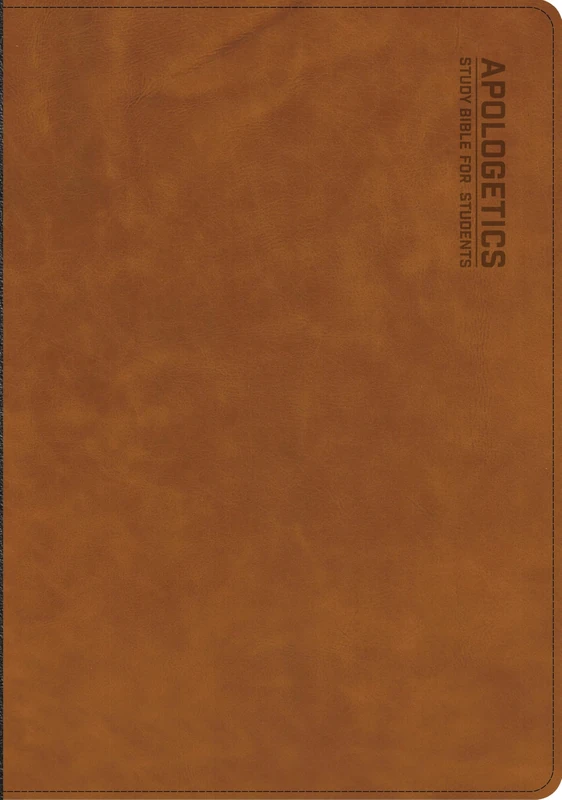 CSB Apologetics Study Bible for Students, Brown LeatherTouch