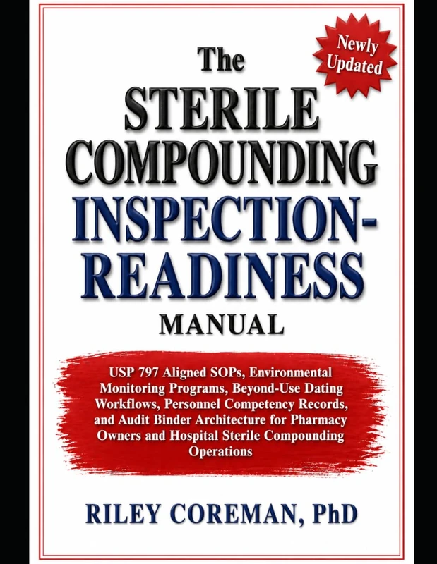The Sterile Compounding Inspection-Readiness Manual: USP 797 Aligned SOPs, Environmental Monitoring Programs, Personnel Competency Records, and Audit ... and Hospital Sterile Compounding Operations