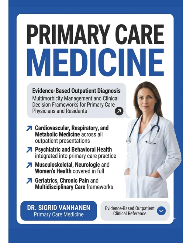 Primary Care Medicine: Evidence-Based Outpatient Diagnosis, Multimorbidity Management, and Clinical Decision Frameworks for Primary Care Physicians and Residents - Image 1