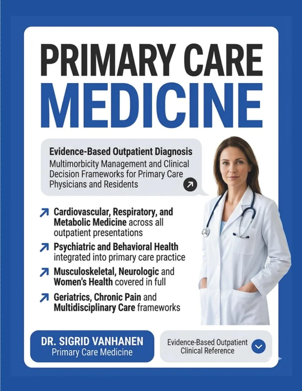 Primary Care Medicine: Evidence-Based Outpatient Diagnosis, Multimorbidity Management, and Clinical Decision Frameworks for Primary Care Physicians and Residents