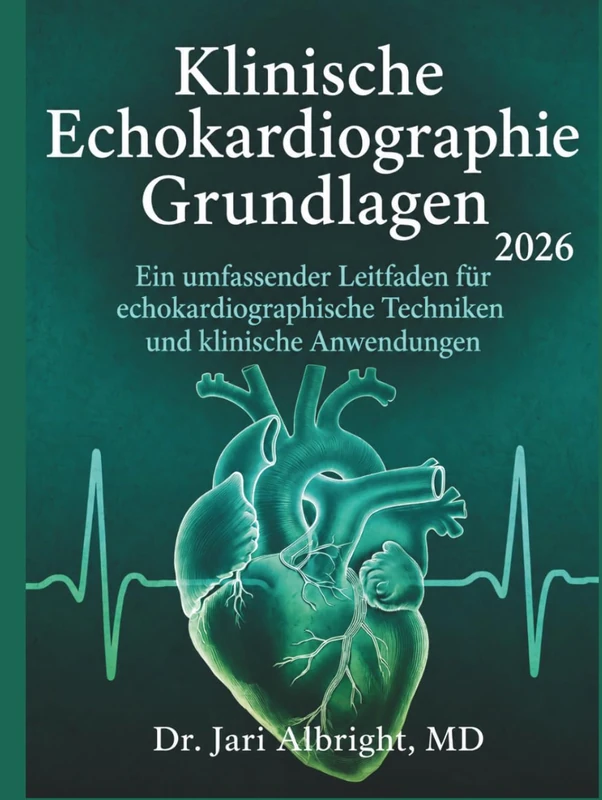 Klinische Echokardiographie Grundlagen 2026: Hämodynamische Beurteilung und Point-of-Care-Ultraschall: Taschenatlas und praktischer ... (DR. JARI ALBRIGHT MEDICAL SURGERY BOOKS)