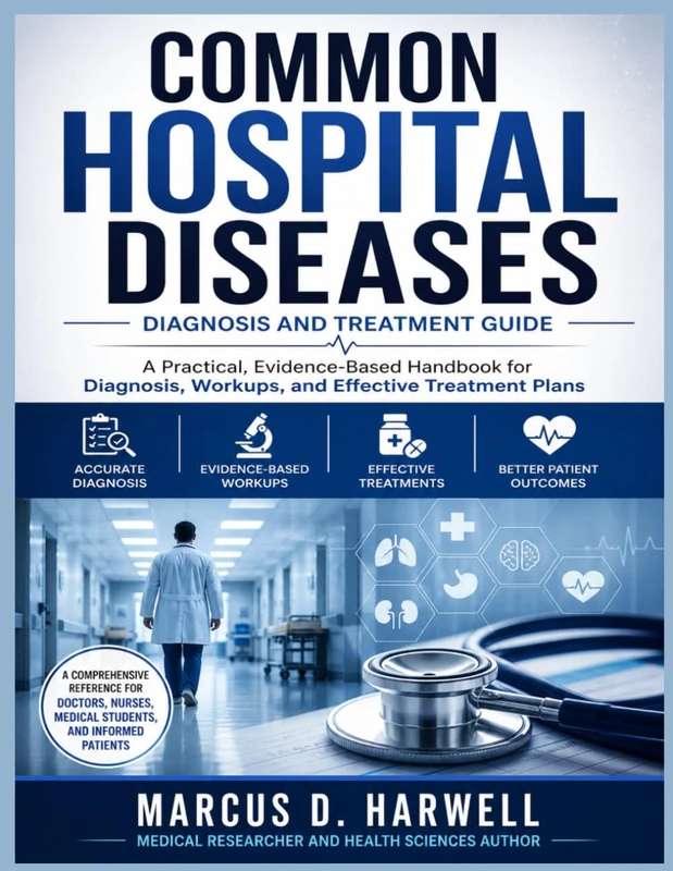 COMMON HOSPITAL DISEASES Diagnosis and Treatment: A Comprehensive, Evidence-Based Reference Guide on the Most Common Hospital Diseases, Workups, Diagnosis, and Treatment Plans - Image 1
