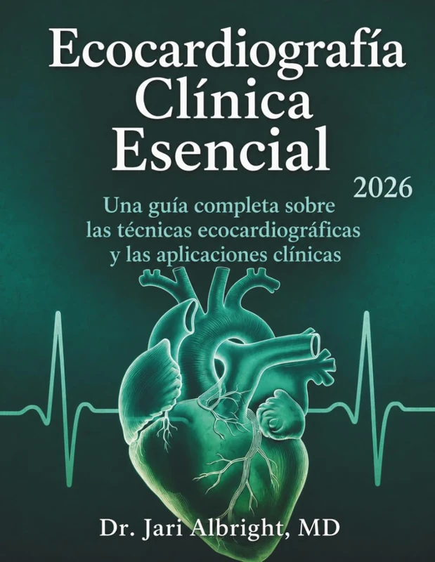 ECOCARDIOGRAFÍA CLÍNICA FUNDAMENTOS 2026 Evaluación hemodinámica y ecografía en el punto de atención (Point-of-Care Ultrasound): Atlas de bolsillo y ... (DR. JARI ALBRIGHT MEDICAL SURGERY BOOKS)