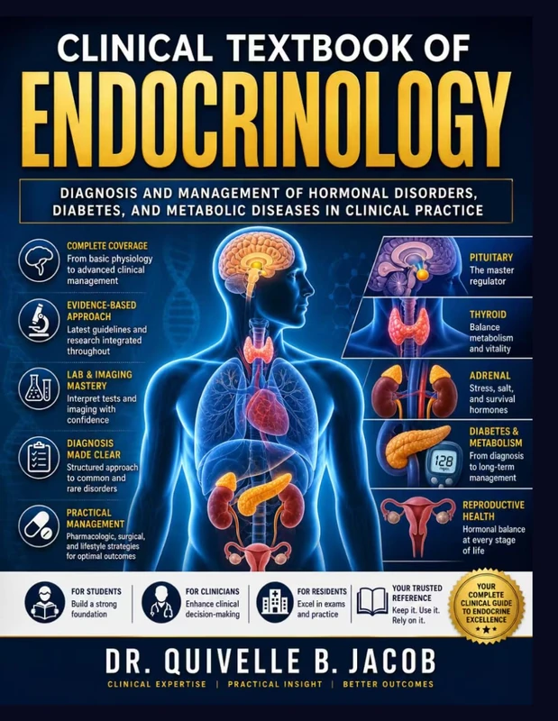 CLINICAL TEXTBOOK OF ENDOCRINOLOGY: Diagnosis and Management of Hormonal Disorders, Diabetes, and Metabolic Diseases in Clinical Practice