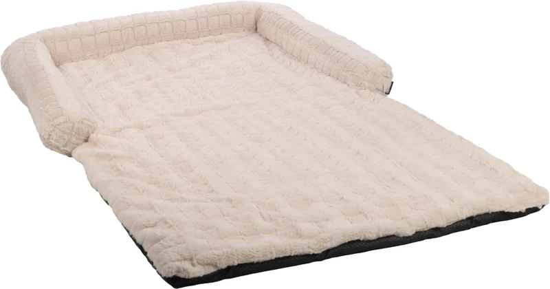 Sofa protector Verona Rectangle Beige 80x130x10cm