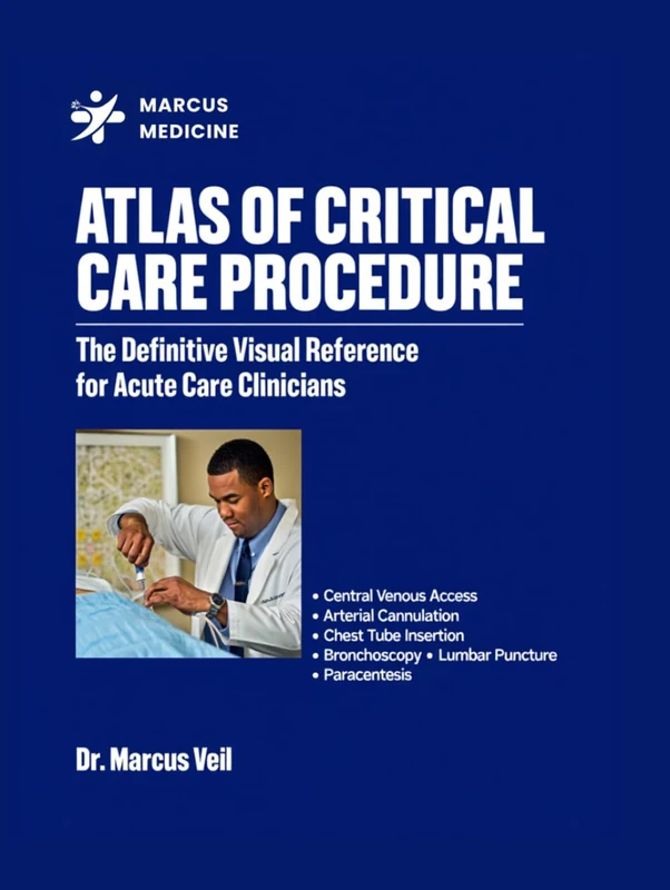 ATLAS OF CRITICAL CARE PROCEDURE: The Definitive Visual Reference for Acute Care Clinicians