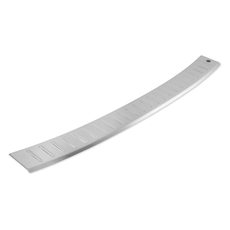 MAX6 Brushed stainless steel rear bumper protector compatible with Volkswagen Golf VII HB 3/5-doors 2012-2019 - Image 1