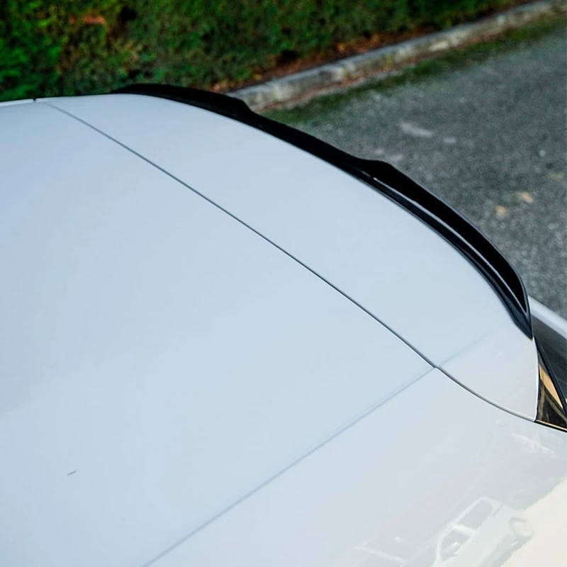 Oneway Roof Spoiler (Cap) compatible with Audi A3 (8V) Sportback 2012-2020 excl. S-Line/S3/RS3 - Gloss black