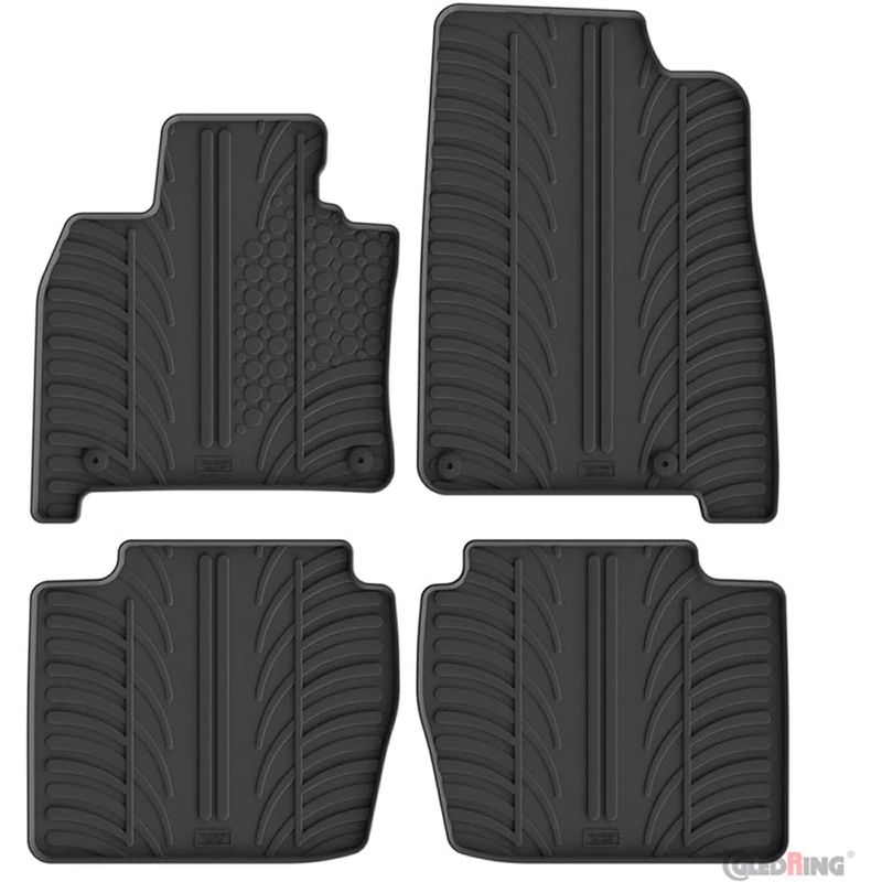 Gledring Set of rubber mats