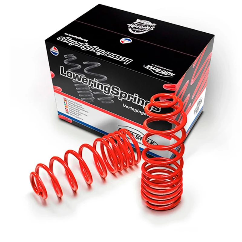 AutoStyle lowering springs compatible with BMW 5-Series G31 520i/530i/518d/520d Touring (2WD) (Air suspension rear) - Incl. Lowering Links 3/2017-02/2024 45/0-45mm - Image 1