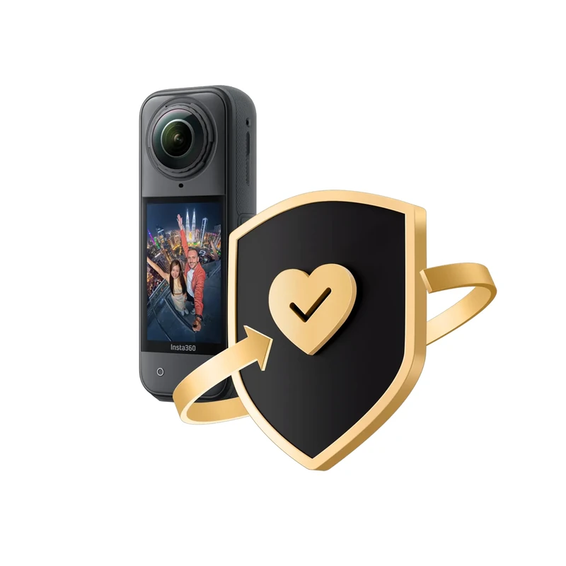 Insta360 X5 + 2 Year FlexiCare – Waterproof 8K 360° Action Camera, Triple AI Chip, FlowState Stabilisation, Replaceable Lenses & Invisible Selfie Stick Effect