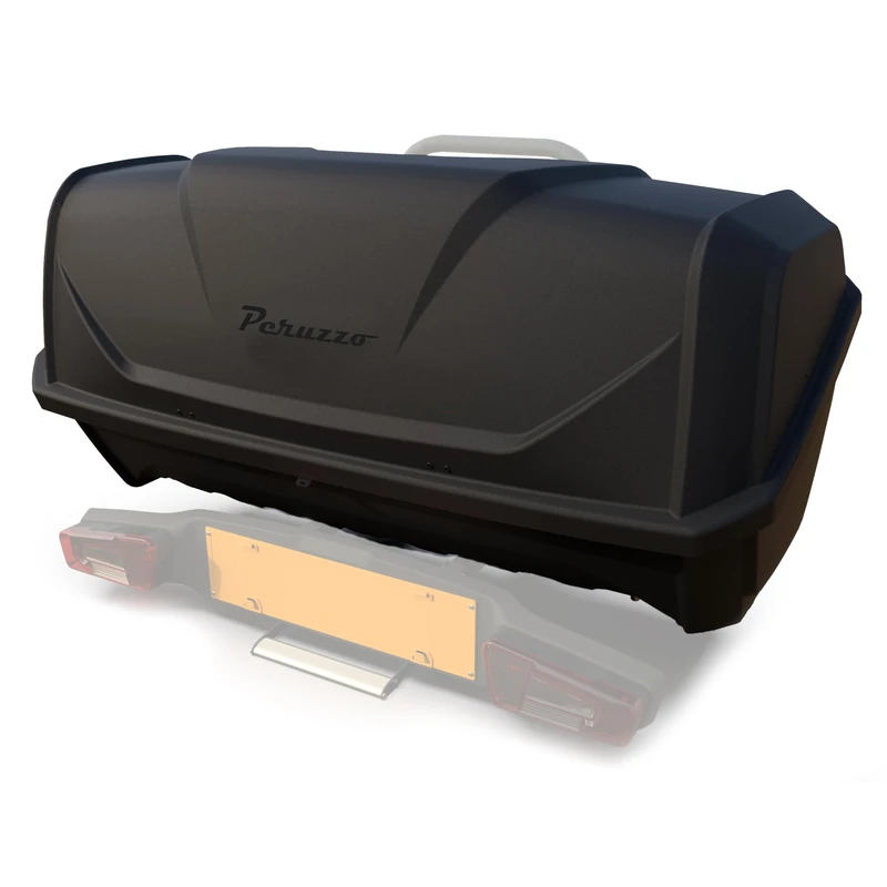 Peruzzo Spazio Towball 340 Litre Rear Cargo Box – 45kg Load Capacity, Lockable, UV‑Protected, Fits Pure Instinct & Siena Tow‑Bar Bike Carriers - Image 1