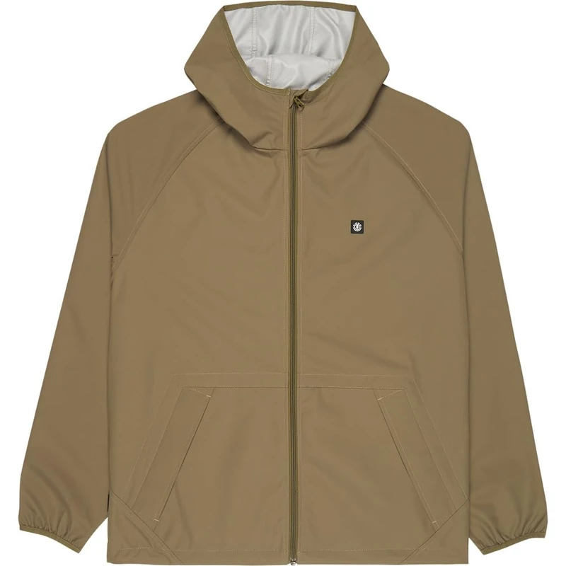 Element Alder 2.0 Travel Windbreaker Jacket S Brown - Image 1