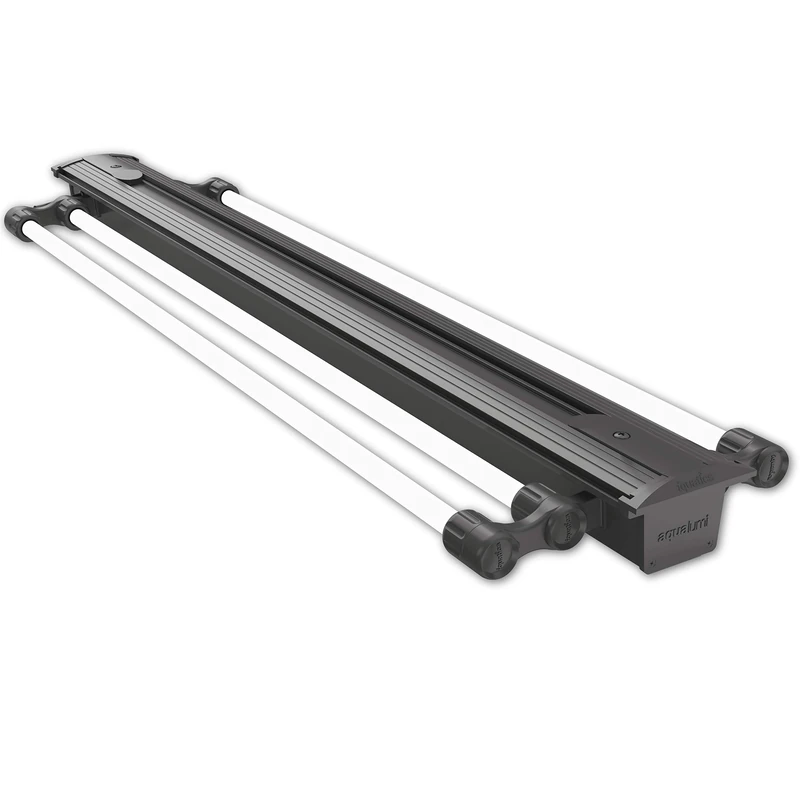 iQuatics 4 Tube 60cm LED Light Unit - Juwel High Lite Compatible, Lido 120 Aquarium Light - Free Tubes Included