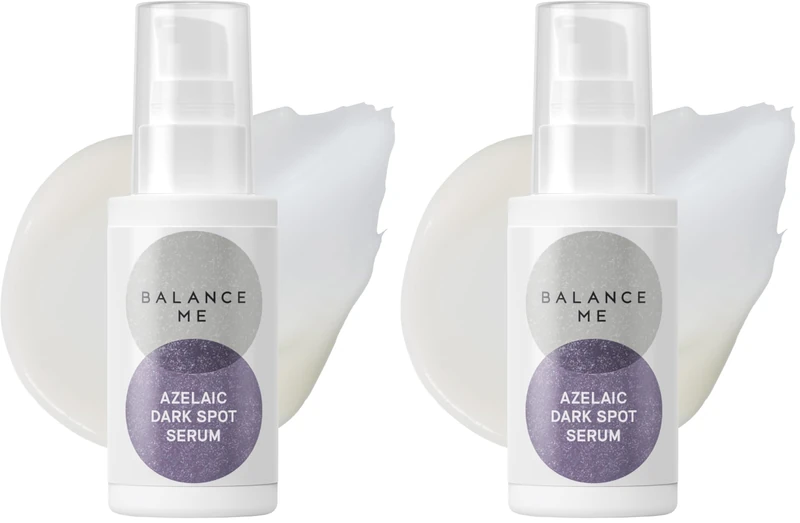 Balance Me Azelaic Spot Serum 30ml, Acne Treatment with Niacinamide for Hyperpigmentation, Dark Spot Correcting and Acne Scars (Pack of 2)