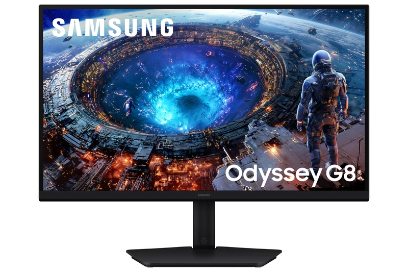 Samsung Odyssey G80HF 27" 5K 5120x2880 IPS Gaming Monitor, 1ms, Dual 360Hz 180Hz Refresh, HDR10+ Gaming, Gsync Compatible, Freesync Premium, HDMI 2.1, Displayport, USB, Height Adjust, LS27HG806EFXXU