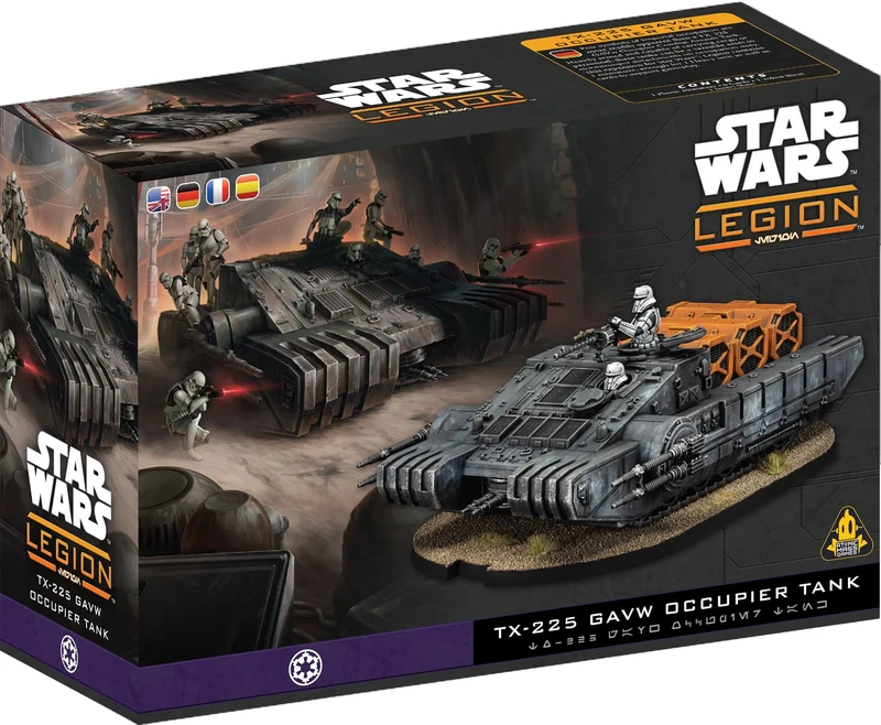 Asmodee | Star Wars: Legion - TX-22r GAVw Occupier Tank | Miniatures Game | Ages 14+ | 2 Players | 90 Minutes Playing Time