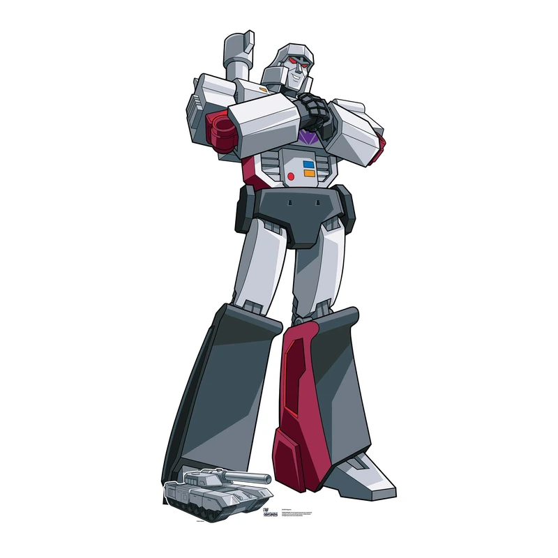 Star Cutouts SC4928 Megatron Transformers Animation Cardboard Cutout 194cm – Movie Party Decoration, Display Prop & Collector Gift