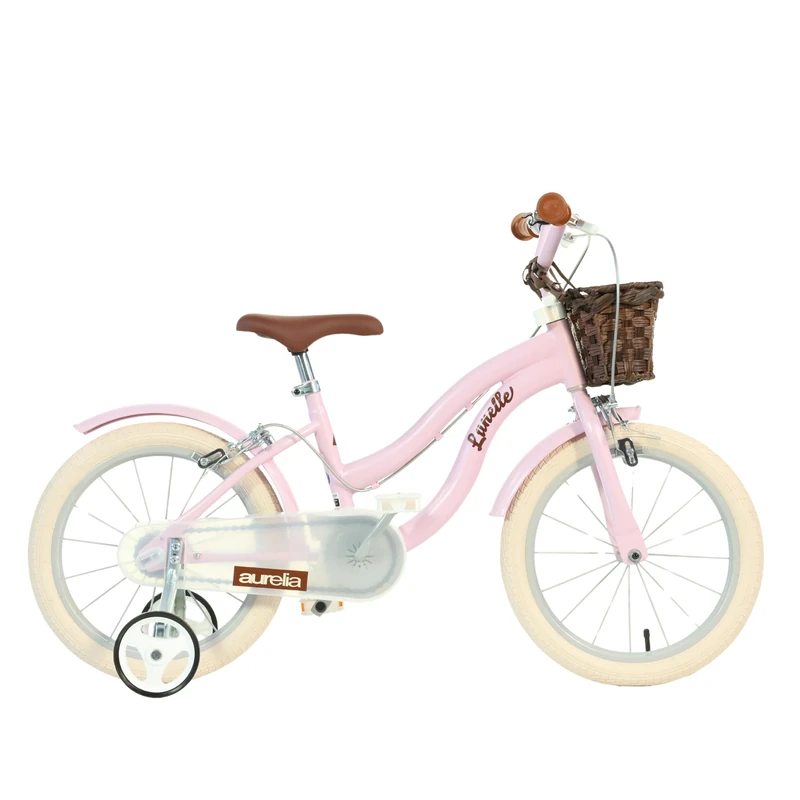 Dino Bikes Junior Retro 16" Girls Bicycle - Pink