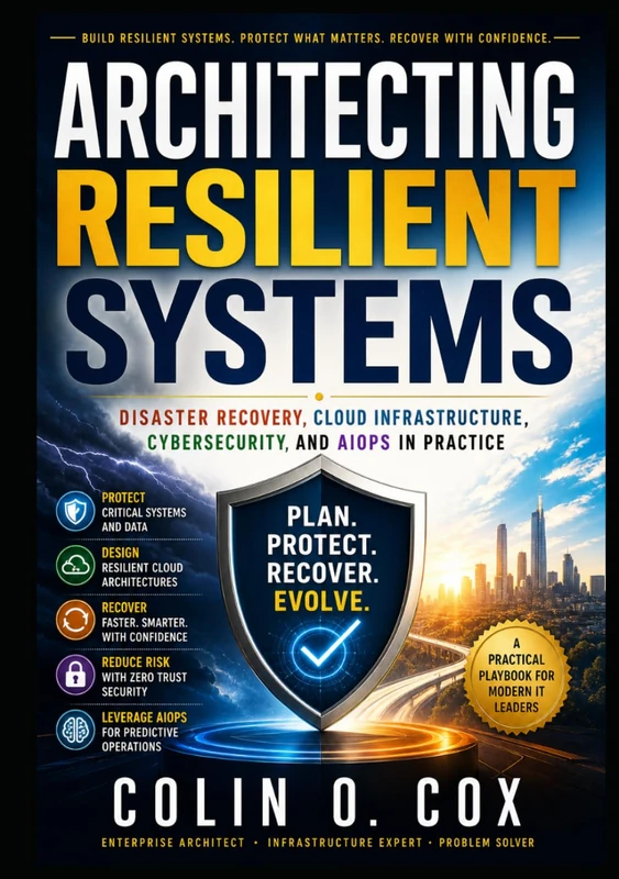 Architecting Resilient Systems: Disaster Recovery, Cloud Infrastructure, Cybersecurity, and AIOps in Practice (Storage and Data Management Mastery)