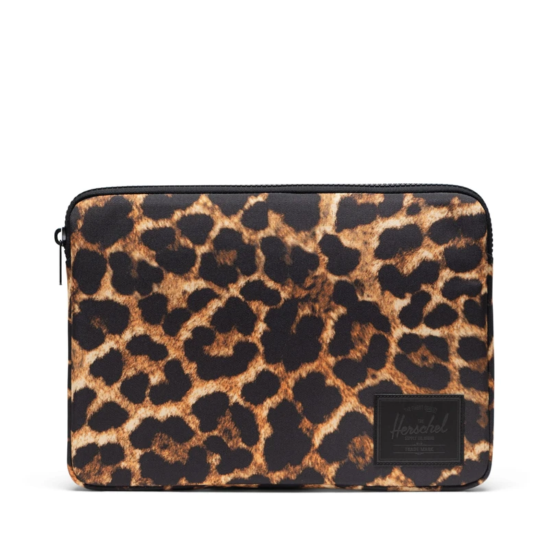 Herschel Anchor 14 Inch Sleeve, Digi Leopard Light