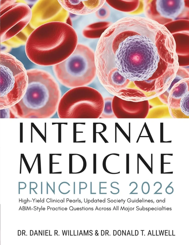 Internal Medicine Principles: High-Yield Clinical Pearls, Updated Society Guidelines, and ABIM- Style Practice Questions Across All Major Subspecialties