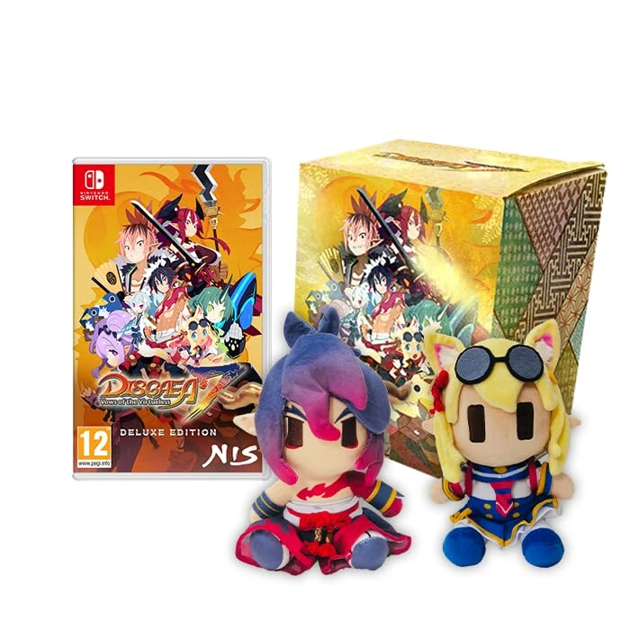Disgaea 7: Vows of the Virtueless – Limited Edition Plushie Bundle (Nintendo Switch)