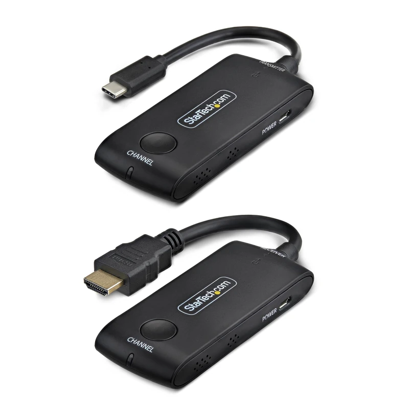 StarTech Replacement USB-C Transmitter for 4KUSBC-WIRELESS-65FT, 4K 60Hz, 65ft Range, Plug and Play
