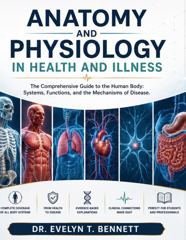 ANATOMY AND PHYSIOLOGY IN HEALTH AND ILLNESS: The Comprehensive Guide to the Human Body: Systems, Functions, and the Mechanisms of Disease.