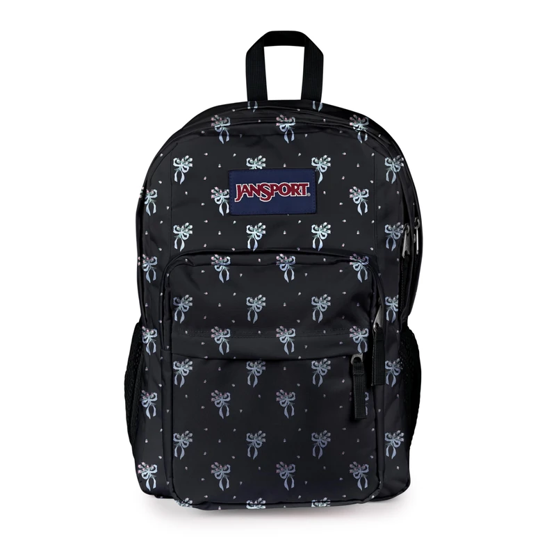 JanSport Big Day Pack Backpack – Large Laptop Backpack with Dual Compartments and Ergonomic Straps, 34 L Capacity, 43.5 x 32.5 x 19 cm - Pastel Petal Black - Image 1