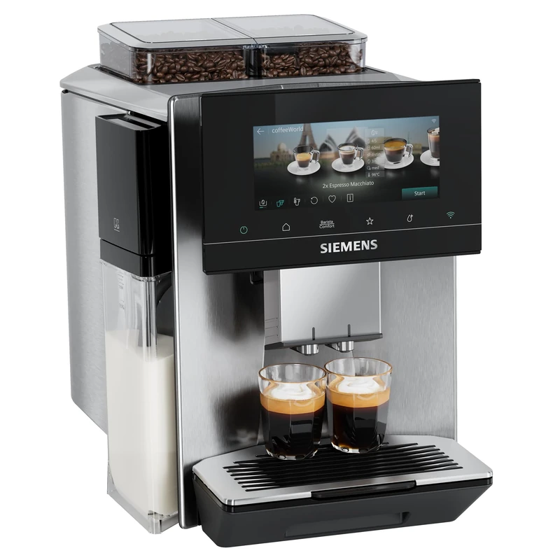 SIEMENS EQ900 Plus Bean to Cup Coffee Machine, TQ927GZ3, Inox