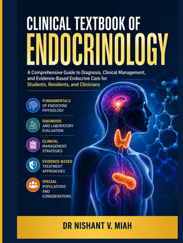 CLINICAL TEXTBOOK OF ENDOCRINOLOGY: A Comprehensive Guide to Diagnosis, Clinical Management, and Evidence-Based Endocrine Care for Students, Residents, and Clinicians