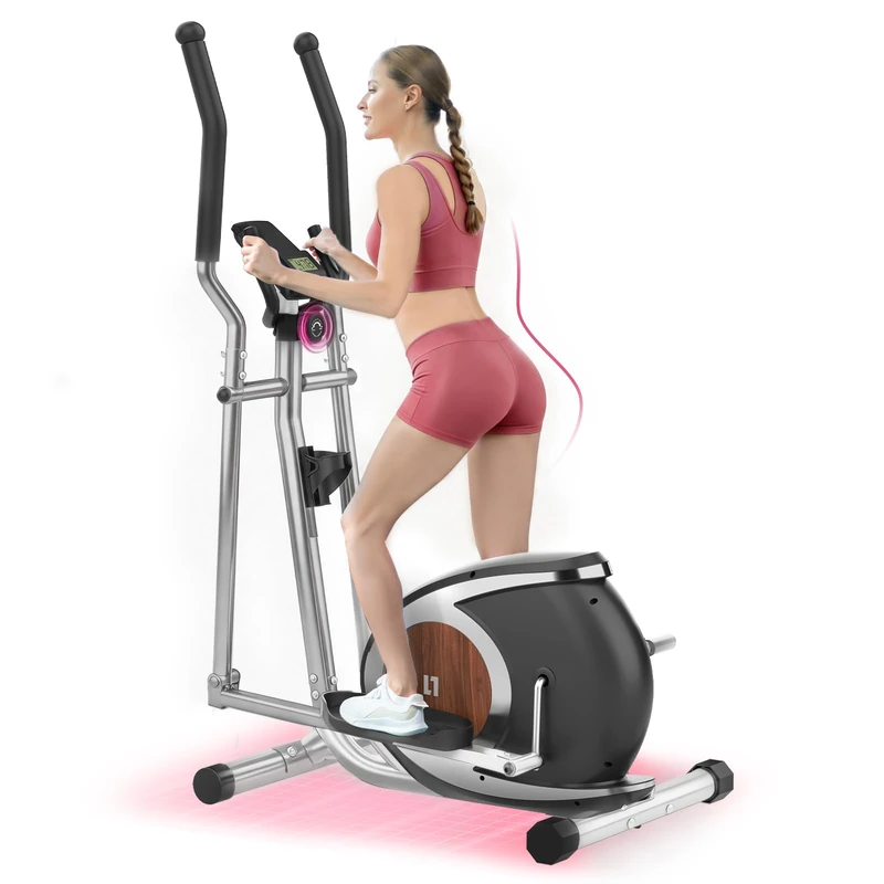 Neezee Cross Trainer with 16 Level Resistance Ultra-Quiet Flywheel for Home