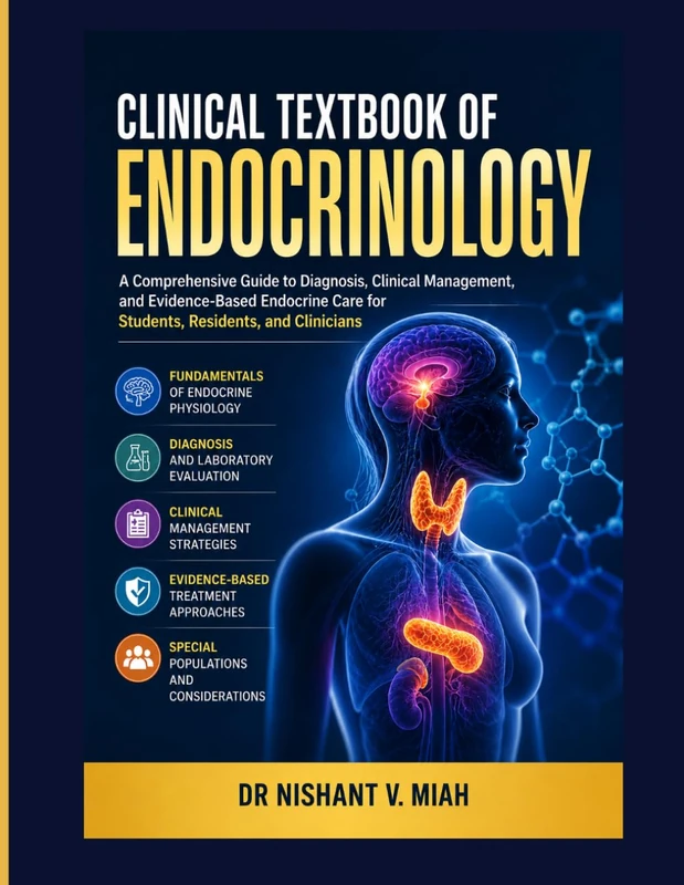 CLINICAL TEXTBOOK OF ENDOCRINOLOGY: A Comprehensive Guide to Diagnosis, Clinical Management, and Evidence-Based Endocrine Care for Students, Residents, and Clinicians