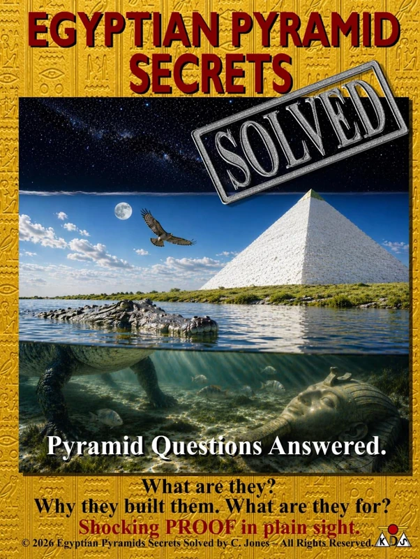 Egyptian Pyramid Secrets SOLVED: Pyramid Questions Answered. What are they. Why they built them. What are they for. Shocking PROOF in plain sight.