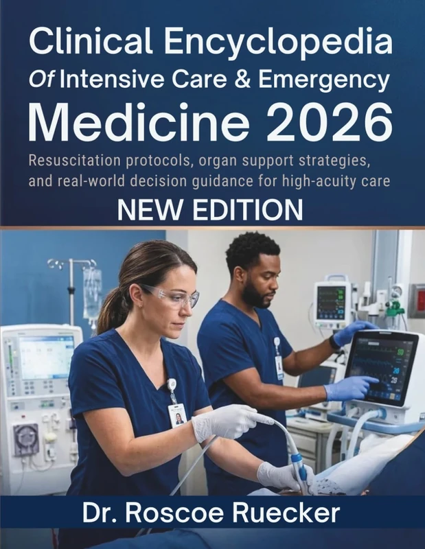 Clinical Encyclopedia of Intensive Care & Emergency Medicine 2026: Resuscitation protocols, organ support strategies, and real-world decision guidance for high-acuity care
