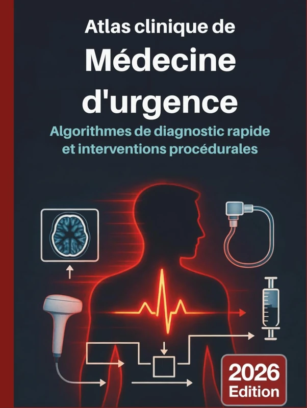 ATLAS CLINIQUE DE LA MÉDECINE D'URGENCE: Algorithmes de diagnostic rapide et interventions procédurales: Guide visuel fondé sur des données probantes ... (DR. JARI ALBRIGHT MEDICAL SURGERY BOOKS)