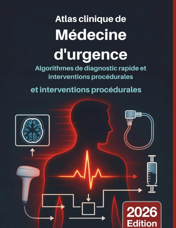 ATLAS CLINIQUE DE LA MÉDECINE D'URGENCE: Algorithmes de diagnostic rapide et interventions procédurales: Guide visuel fondé sur des données probantes ... (DR. JARI ALBRIGHT MEDICAL SURGERY BOOKS)