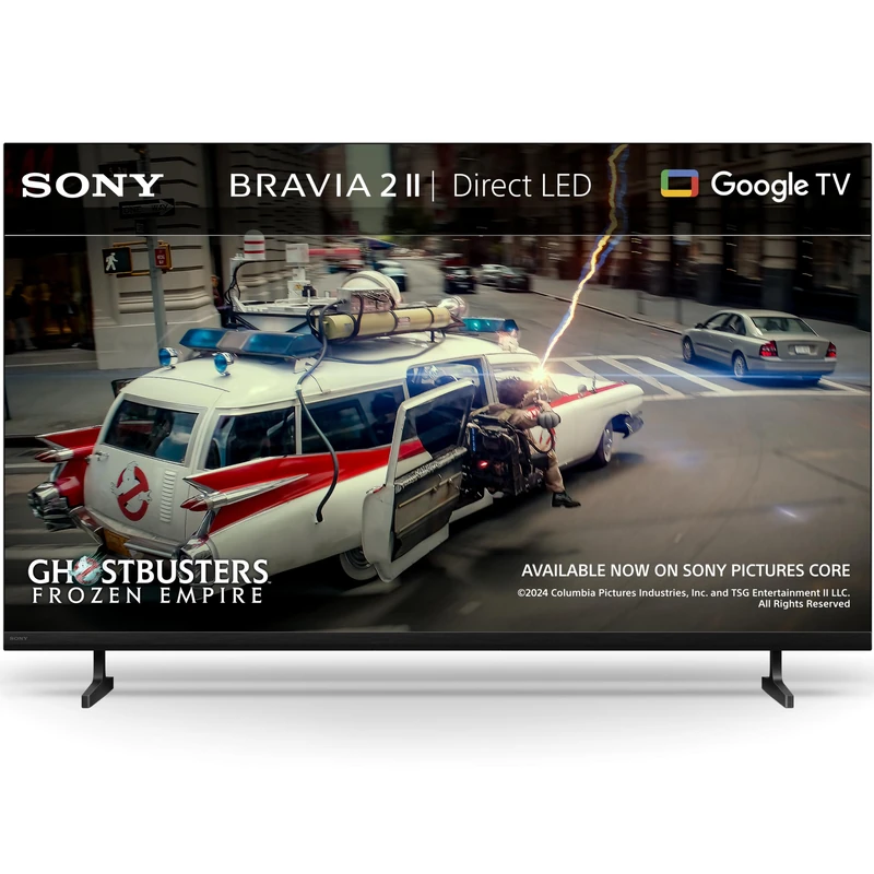 Sony BRAVIA 2 Ⅱ 55 Inch TV, 4K Smart TV (Google TV), X1 Processor, 4K Upscaling, Television with Dolby Atmos and DTS:X, PS5 compatibility, 55S25M2, 2026 Model