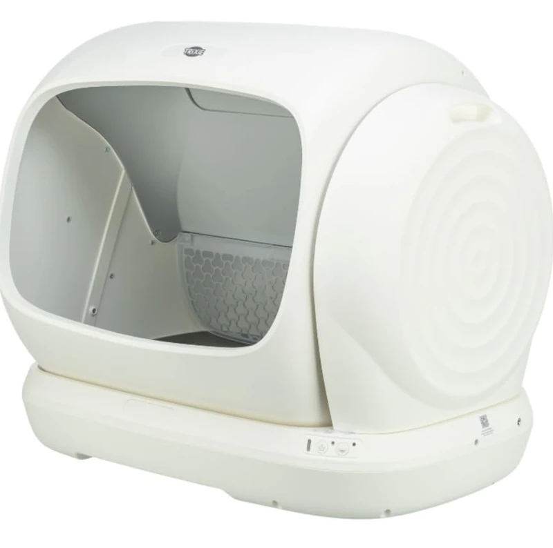 TRIXIE Self-Cleaning Cat Litter Tray XL White - Image 1