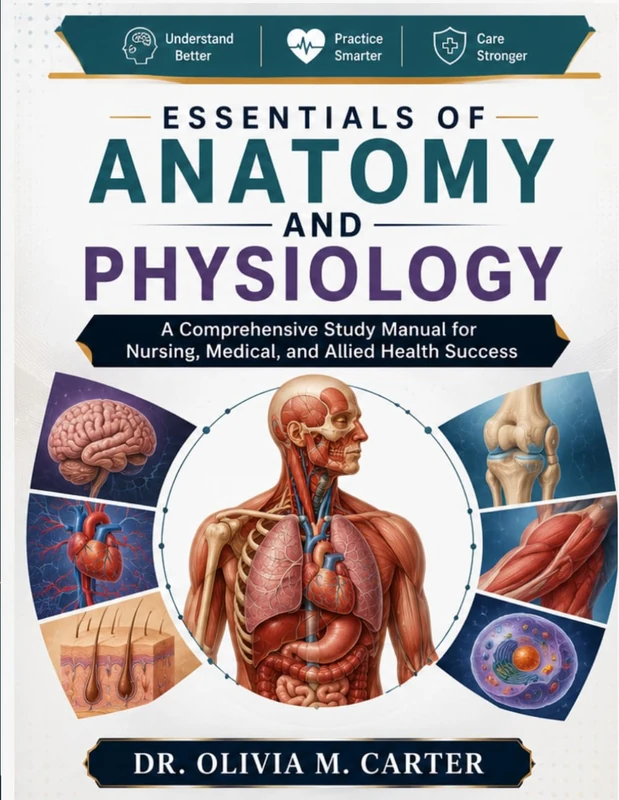 ESSENTIALS OF ANATOMY AND PHYSIOLOGY: A Comprehensive Study Manual for Nursing, Medical, and Allied Health Success