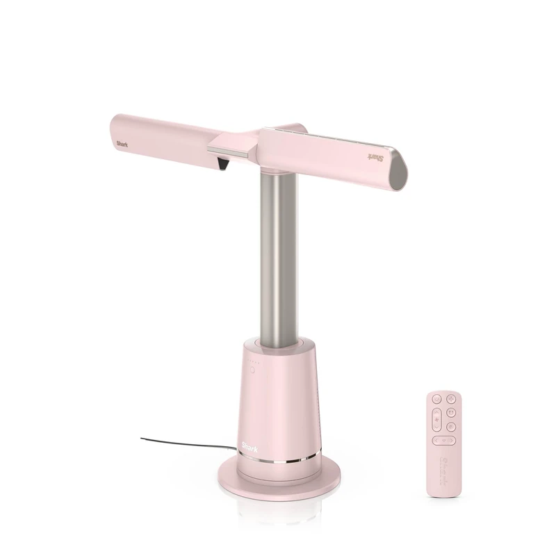 Shark TurboBlade Bladeless Tower Fan, High-Speed Multi-Directional, Projects Air up to 20 Metres, Quiet Power, 10 Speeds, Pivot, 180° Oscillation, Remote Control, Timer, Pink TF200SUKPK2