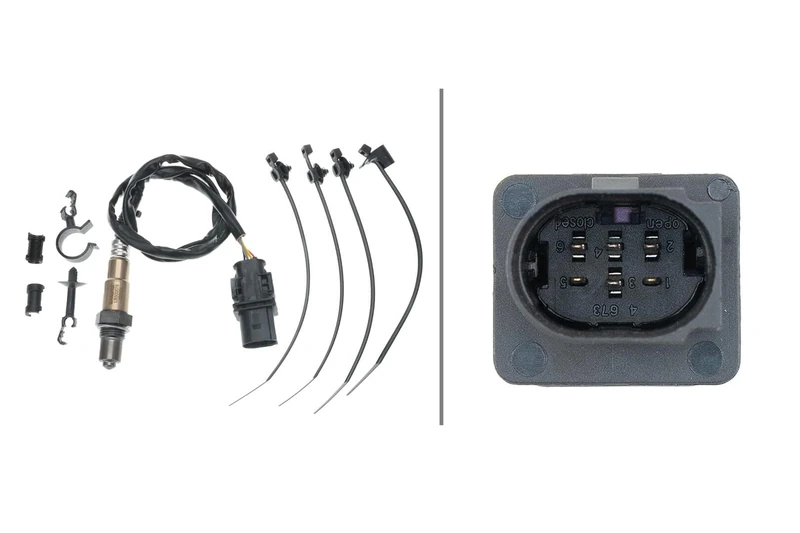 WAGNER Oxygen Sensor | LBS00078 | OE-Matching Quality | Reliable Engine Management | Pack of 1