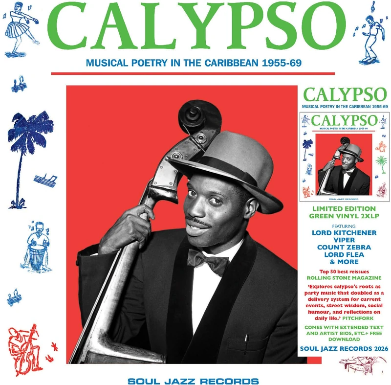 CALYPSO: Musical Poetry In The Caribbean 1955-69 (Green Vinyl) [VINYL] - Image 1