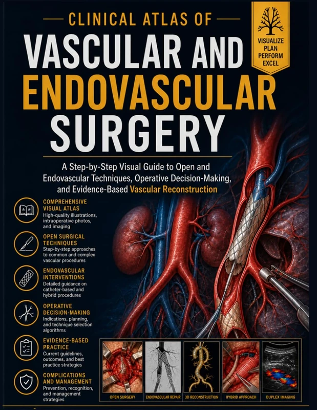 Clinical Atlas of Vascular and Endovascular Surgery: A Step-by-Step Visual Guide to Open and Endovascular Techniques, Operative Decision-Making, and Evidence-Based Vascular Reconstruction