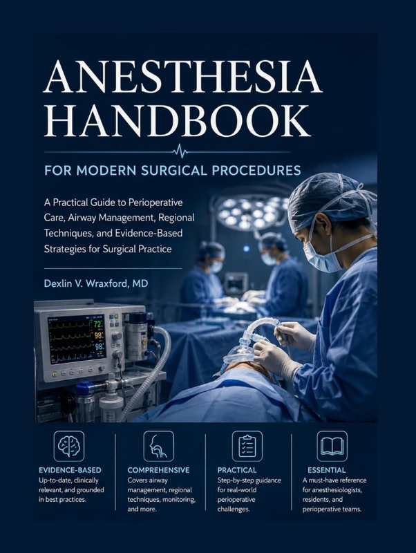 Anesthesia Handbook for Modern Surgical Procedures: A Practical Guide to Perioperative Care, Airway Management, Regional Techniques, and Evidence-Based Strategies for Surgical Practice