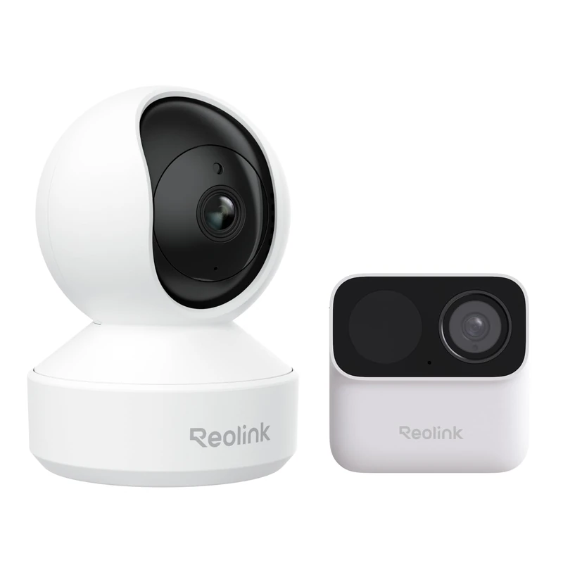 Reolink E1 Pro 5MP 4 Cameras + Argus MagiCam | 3K Indoor Pan/Tilt Cameras with Auto Tracking and Wireless AI Outdoor Security Camera