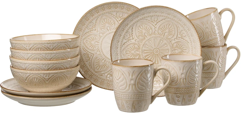 Omara Breakfast Service 12-Piece Set - Image 1