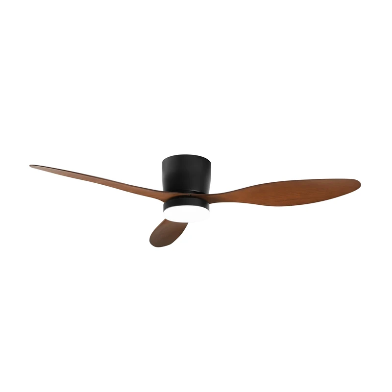 Orbegozo CP 167132 Ceiling Fan 132cm 30W DC Motor 6 Speeds 3 Blades ABS Quiet Remote Control LED 27W 3000LM Reversible Summer/Winter Timer 2h