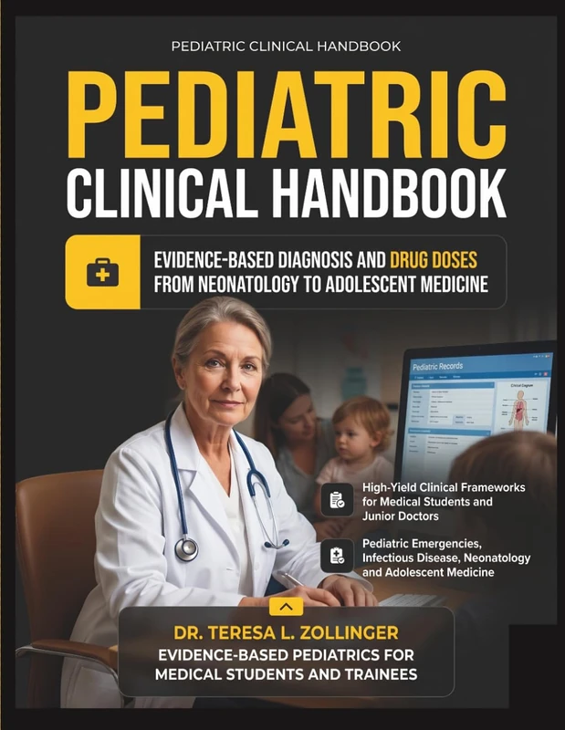 PEDIATRIC CLINICAL HANDBOOK: Evidence-Based Diagnosis, Management, Clinical Decision-Making Across All Body Systems and High-Yield Essentials for ... - From Neonatology to Adolescent Medicine